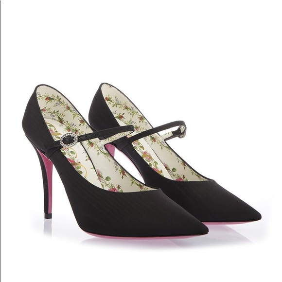 NEW $800 GUCCI HIGH HEEL PUMPS SIZE 40 - Picture 1 of 7